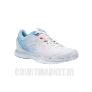 کفش تنیس زنانه هد Sprint Pro 3.0 White/Light Blue