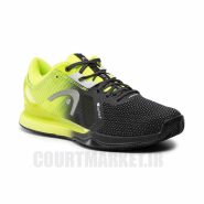 کفش تنیس مردانه هد Sprint Pro 3.0 SF Clay Men Black/Lime